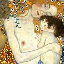 Ser madre es un Arte !!!!… Feliz día a todas las madres del mundo !!!…#amoralarte #amoaklimt #amoamimadre❤️